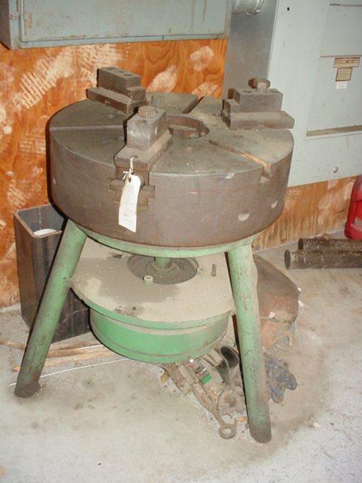 24 AIR POWERED 3-JAW CHUCK & STAND