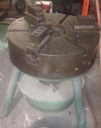 24 AIR POWERED 3-JAW CHUCK & STAND