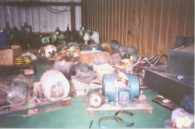 MOTORS, Various Sizes & HP, AC & DC