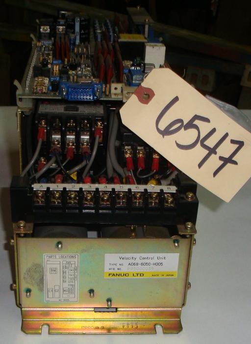 SERVO AMP: FANUC A06B-6050-H005 SERVO AMP, 30/2000 SERIES