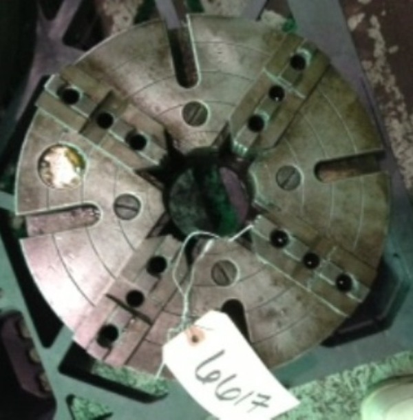 12 CUSHMAN 4 Jaw Chuck D 1-6 Back