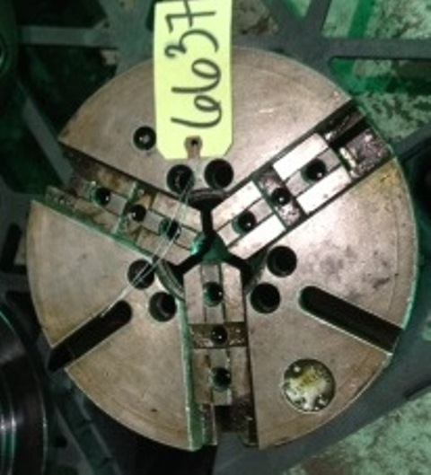 12 Cushman 3 Jaw Plain Back Chuck