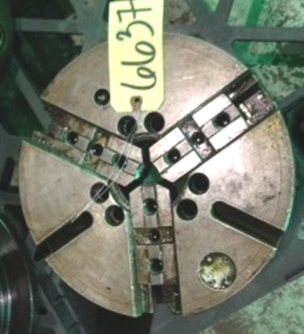 12 Cushman 3 Jaw Plain Back Chuck