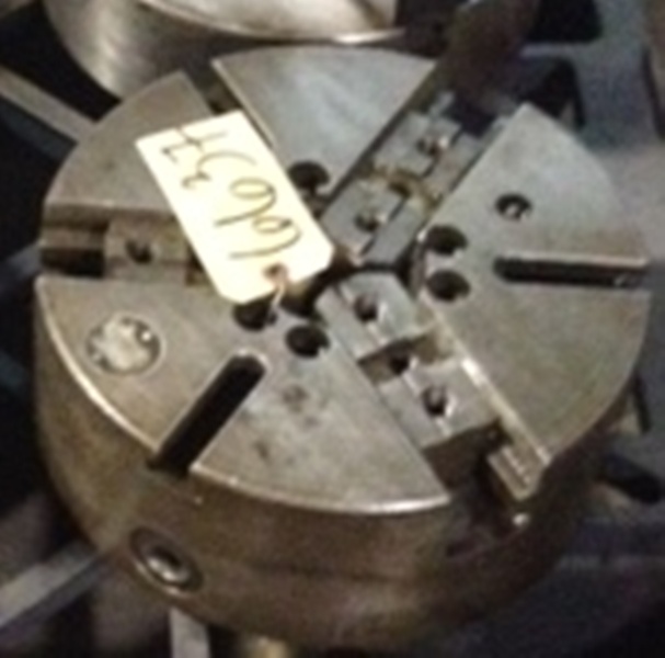 12 Cushman 3 Jaw Plain Back Chuck