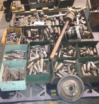 Pallet of 5-C Collets, Holders, Closers