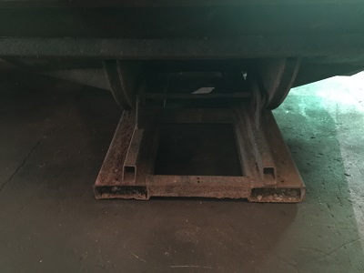 7' x 6' x 4' Self Dumping Hopper, 5 yards