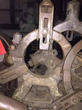 9 Steady Rest, 13 Center Height, 12 V-Flat, Brass