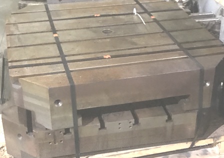 41 x 41 x 5 T-Slotted Machining Center Pallets (4 available)