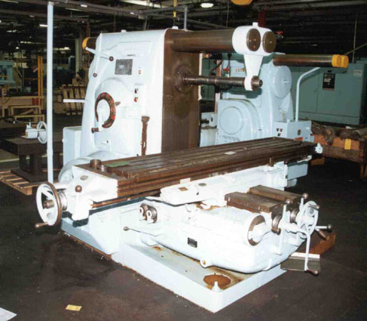 #4CK KEARNEY & TRECKER, 90 x 18 Table, 42 Long/14 Cross/21 Vert, 25 HP