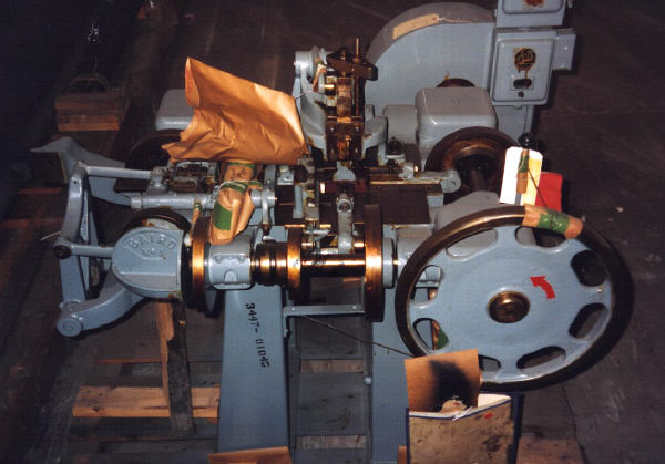 #1 BAIRD, Four-Slide, 3/32 Soft Steel Wire, 3/4 Ribbon, 7-1/4 Feed Length