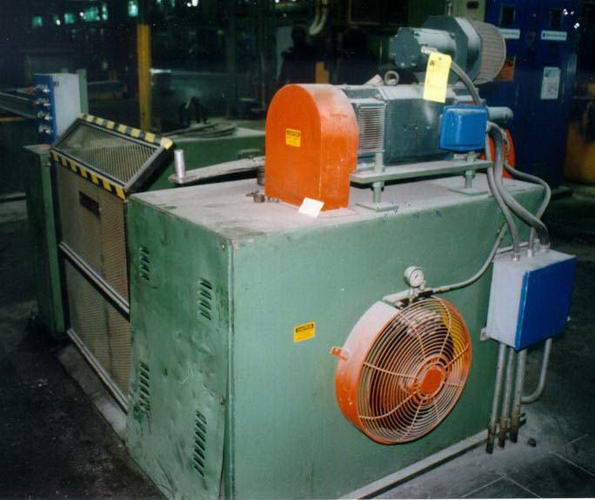 WIRE CLEANING LINE, 4,000 Lb MACBEE, 6 to 16 Ga Cap, 22 to 36 Spools, 30 HP