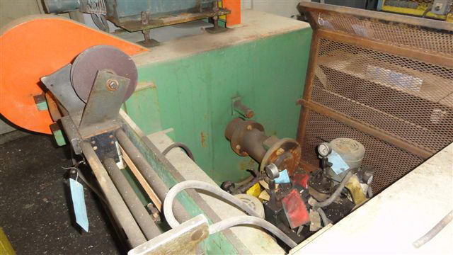 WIRE CLEANING LINE, 4,000 Lb MACBEE, 6 to 16 Ga Cap, 22 to 36 Spools, 30 HP