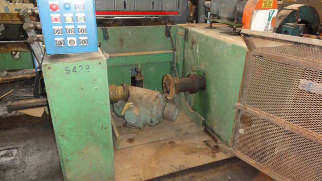 WIRE CLEANING LINE, 4,000 Lb MACBEE, 6 to 16 Ga Cap, 22 to 36 Spools, 30 HP