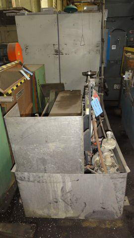 WIRE CLEANING LINE, 4,000 Lb MACBEE, 6 to 16 Ga Cap, 22 to 36 Spools, 30 HP