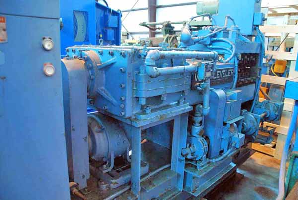 20 x .036 VOSS Backed-Up Corrective Leveler, 23-Roll, Powered Pinch, 5 HP