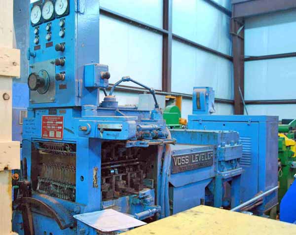 20 x .036 VOSS Backed-Up Corrective Leveler, 23-Roll, Powered Pinch, 5 HP