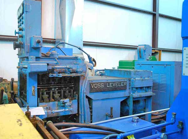 20 x .036 VOSS Backed-Up Corrective Leveler, 23-Roll, Powered Pinch, 5 HP