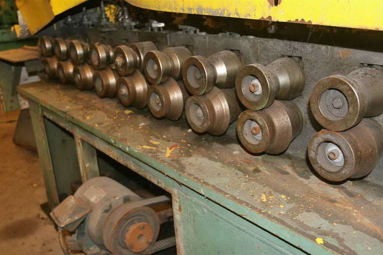 10-Stand MAPLEWOOD Duplex Roll Former, 1-1/2 Spdl, 8 Horiz, 3.75 - 4.5 Vert