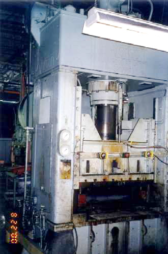 200 Ton VERSON Hydraulic Press, 24 Str, 41 Dylt, 62 x 36 Bed, 50 HP