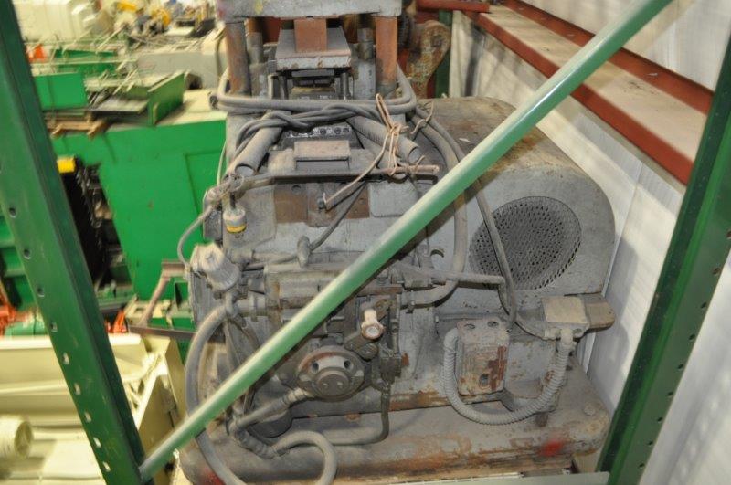 18 Ton TISHKEN Cut-Off,MD#8LA21,4Post, 2 Str, 9-1/2 x 21 Die Space, Air Cl/Bk