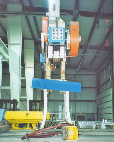 11 Ton V & O OBI Press, 3 Str, 10-1/2 SH, 11-1/2 x 8-1/2 Bed, 100 SPM