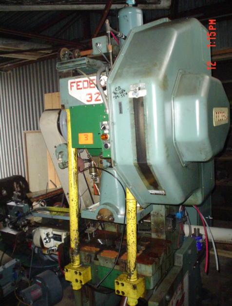 32 Ton FEDERAL OBI Press, 1.5 Str, 10.25 SH, 24 x 15 Bed, 90 to 300 SPM