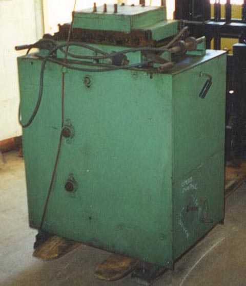 .095 x 10 ROWE 7-Roll Stock Straightener, Entry & Exit Pinch Rolls