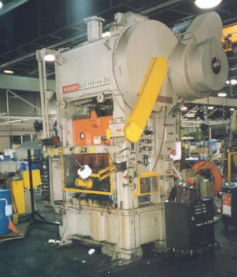 150 Ton NIAGARA SSDC Press, 6 Str, 22 SH, 48 x 36 Bed, 45 to 90 SPM