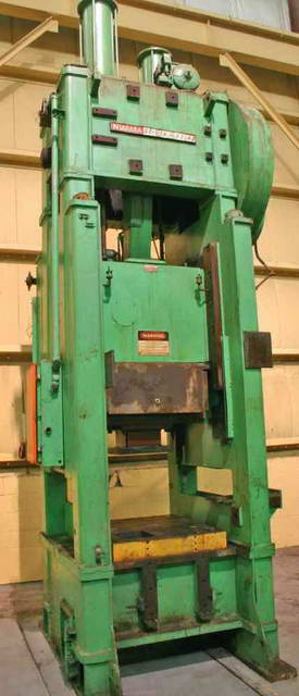 150 Ton NIAGARA SSSC Press, 12 Str, 37 SH, 33 x 42 Bed, 60 SPM, 25 HP