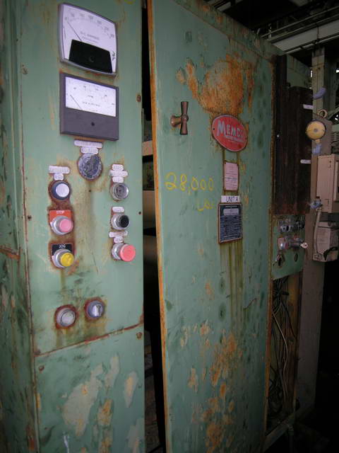 MEMCO MODEL 200 Embossing Machine, 30 to 64 Roll Face, 100 HP