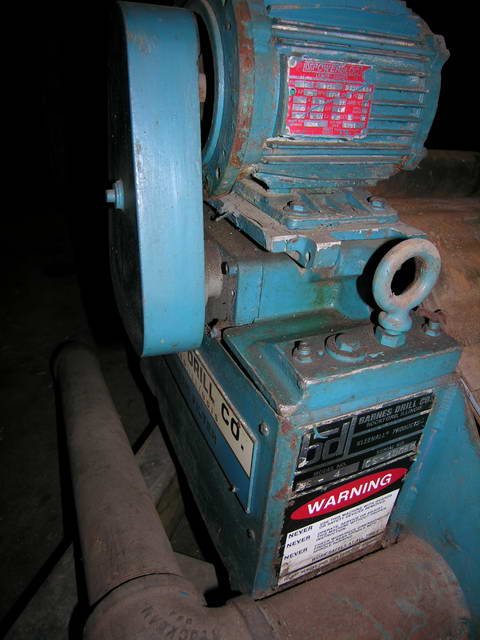 20 BARNES DRILL MODEL CS-4 Magnetic Separator, 25 HP