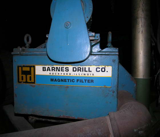 20 BARNES DRILL MODEL CS-4 Magnetic Separator, 25 HP