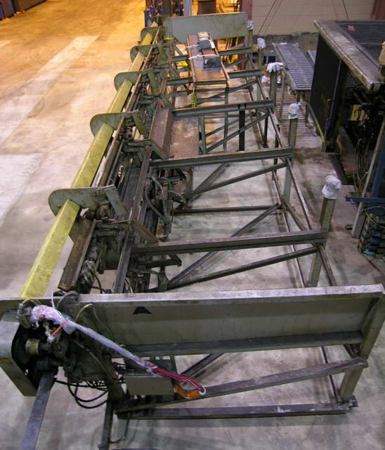 2-1/8 MODERN 2L Tube Cut-Off, 30 Cut, 18' Descrambler, Swing-Down ID Chamfer