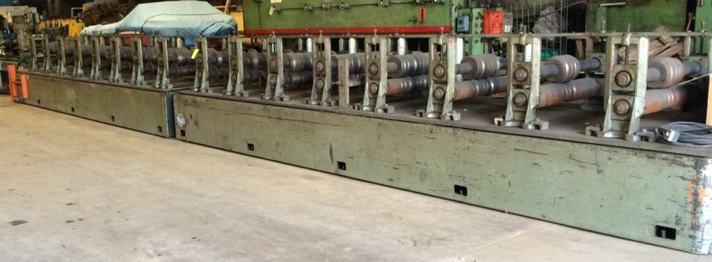 16-Stand METALFORM Roll Former, 3 Spdl, 36 RS, 30 Horiz, 7.5 - 10.5 Vert