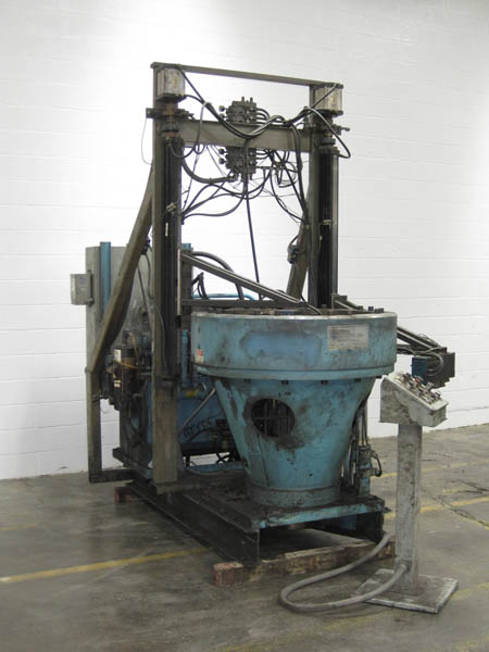 GROTNES MODEL 972745 HEAVY DUTY VERTICAL TYPE METAL FORMING & SHRINKING SYSTEM