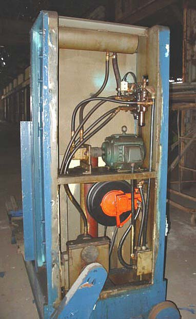 10,000 Lb REVOLVATOR Coil Car, 72 OD, 55 L V Bed, 24 Lift, Cable Reel