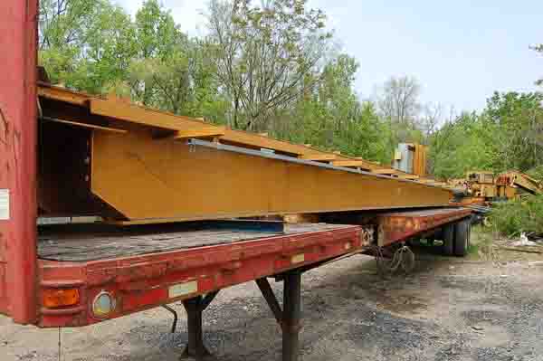 10 Ton P & H Bridge Crane, 46' Span, 20' Lift