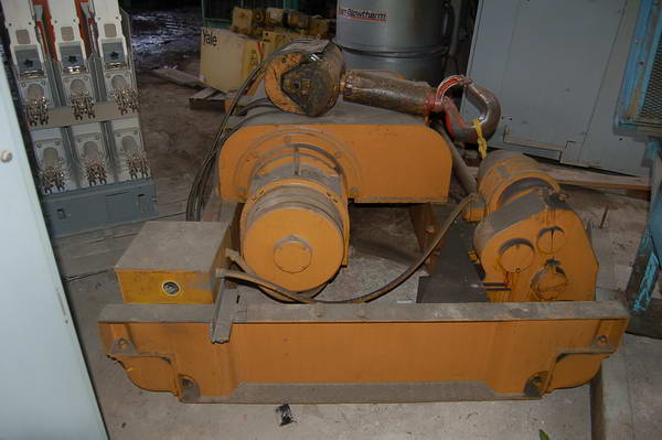 10 Ton P & H Bridge Crane, 46' Span, 20' Lift