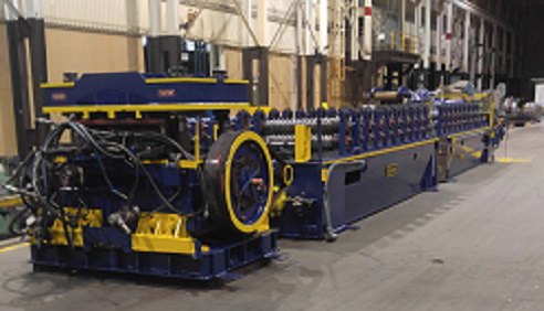 19-Stand ARDCOR Decking Line, 2.25 Spdl, Tooled For 9/16 D x 30 W Decking