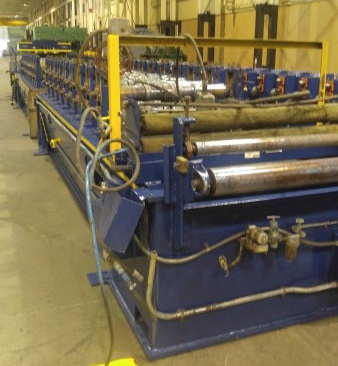 19-Stand ARDCOR Decking Line, 2.25 Spdl, Tooled For 9/16 D x 30 W Decking