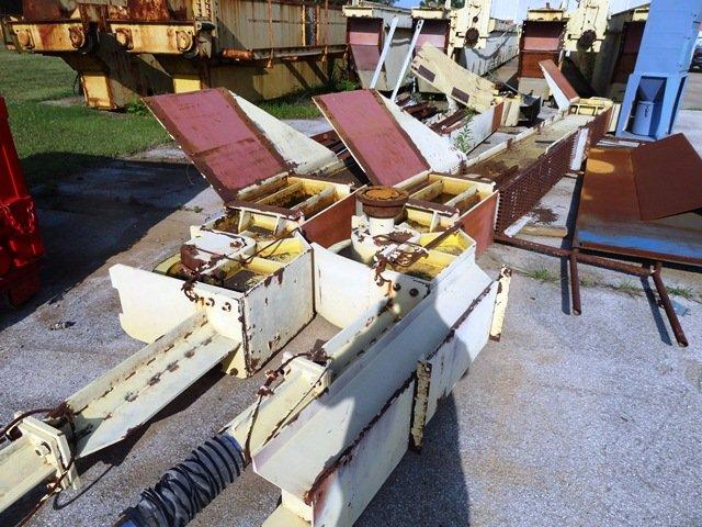 40 Ton CMS Crane Girders & End Trucks, 95' Span, (2) 25 HP End Truck Motors