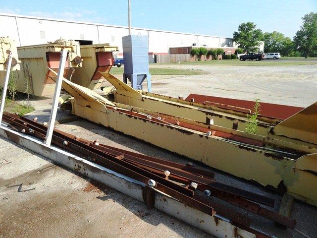 40 Ton CMS Crane Girders & End Trucks, 95' Span, (2) 25 HP End Truck Motors