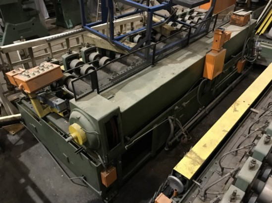 24-Stand TISHKEN Roll Former, 3 Spdl, 30 to 40 RS, 14 Horiz, 6 to 8 Vert