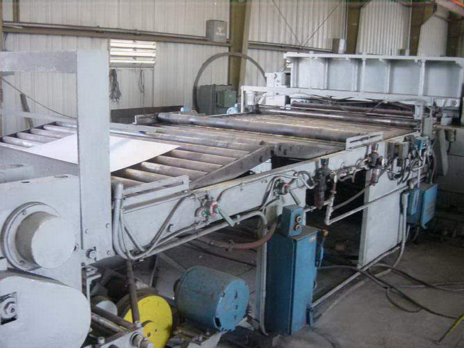 72 x .141 x 25,000 Lb ROWE Cut-To-Length Line, Stacker