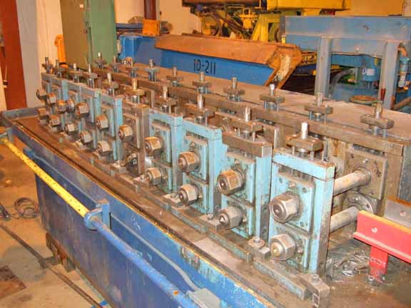 10-Stand PEARSON Roll Former, 1.5 Spdl, 8.5 RS, 8 Horiz, 1 Vert, 10 HP