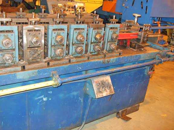 10-Stand PEARSON Roll Former, 1.5 Spdl, 8.5 RS, 8 Horiz, 1 Vert, 10 HP