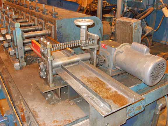 10-Stand PEARSON Roll Former, 1.5 Spdl, 8.5 RS, 8 Horiz, 1 Vert, 10 HP