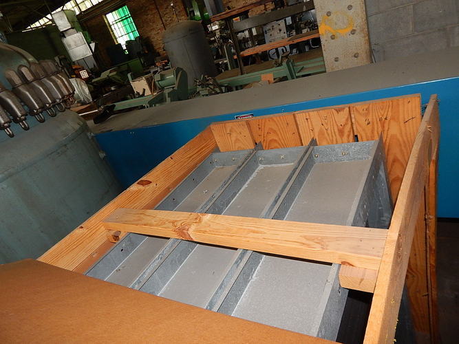 RADIATOR, 6 FPI, 2 Rows, V-Fin Aluminum, 74 x 45 Inside Frame, Unused