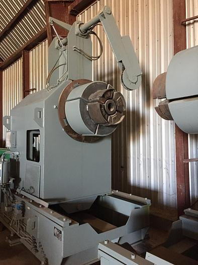 75,000 Lb SESCO Twin Mandrel Uncoiler, 20 to 26 ID, 72 OD, 10 to 84 Width