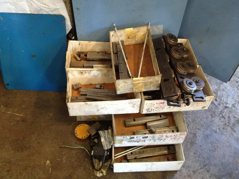 1-3/4 BERTOLETTE Tube Cut-Off, Pull-Apart, .065 Wall, Unc, 2-Plane Str, Payoff